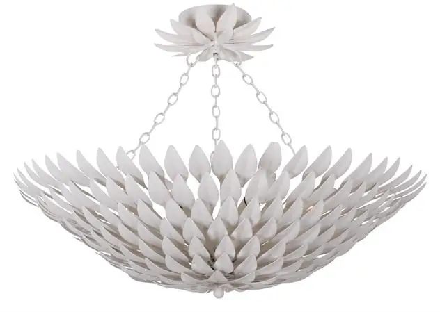 JC LIGHTING America Modern Decorative ceiling lamp silver cast iron spoon Chandelier designs custom basket pendant for bedroom