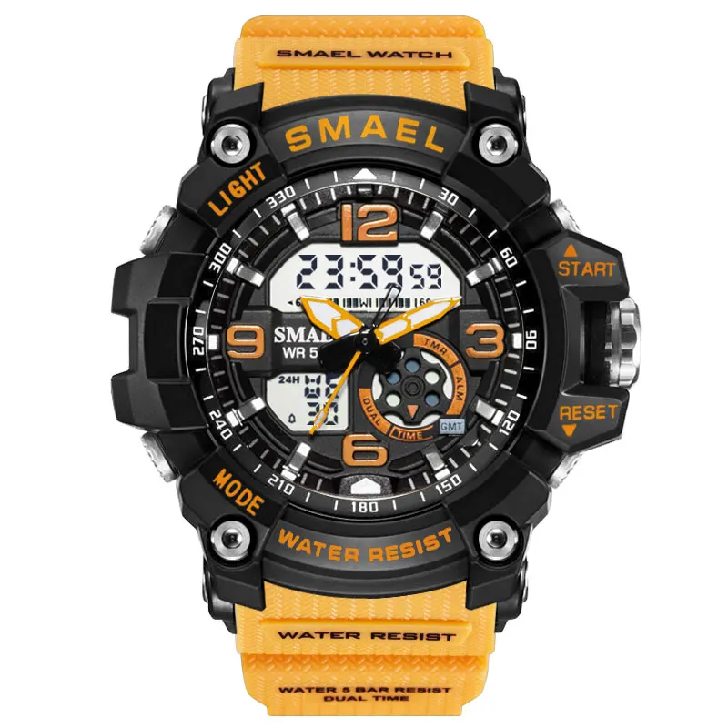 
Beautiful Fashion Design SMAEL 1808 Quartz Digital Sport Watch 