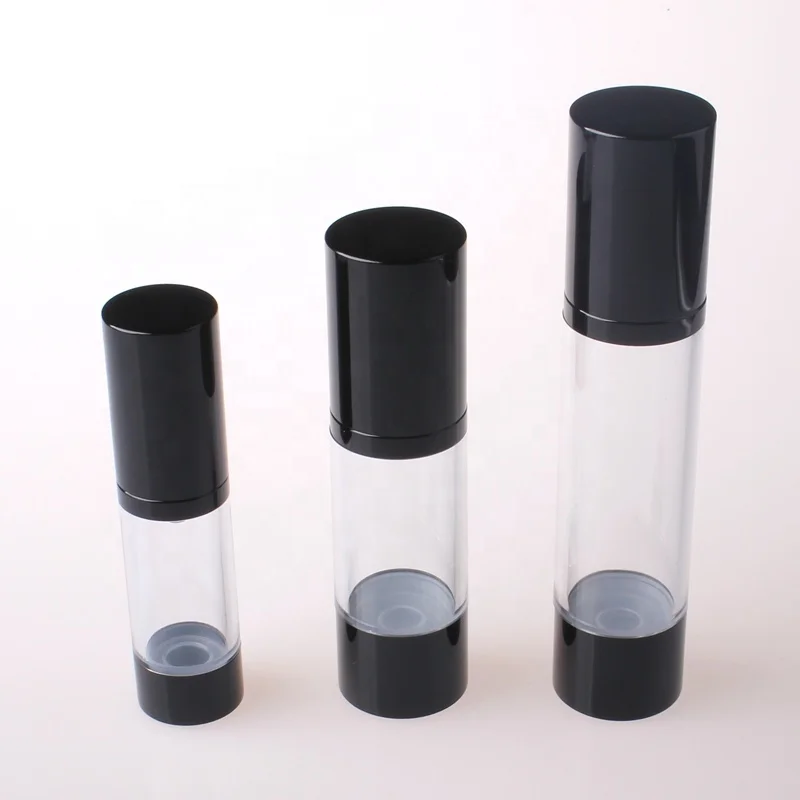15ml 30ml 50ml 80ml 100ml Aluminum Airless Lotion pump bottle