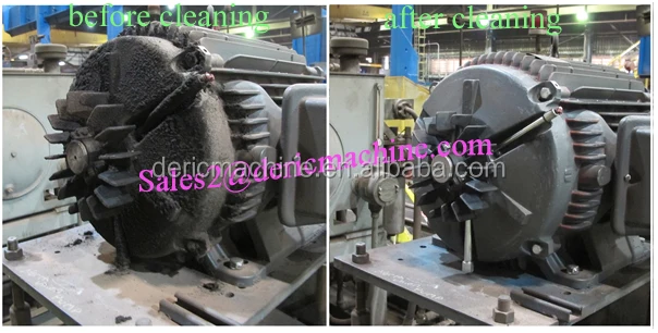 Пневматическая машина для сухой очистки льда в