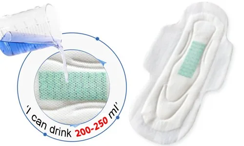 Hot sale women cotton sanitary napkins pad wholesale menstrual pad for ladies in bulk with OEM Service