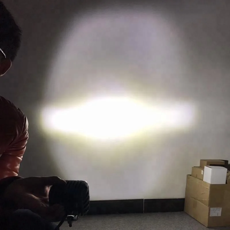 Super Bright 45W Car Led Work Pod Light 12V Spot Flood For Offroad SUV ATV Truck