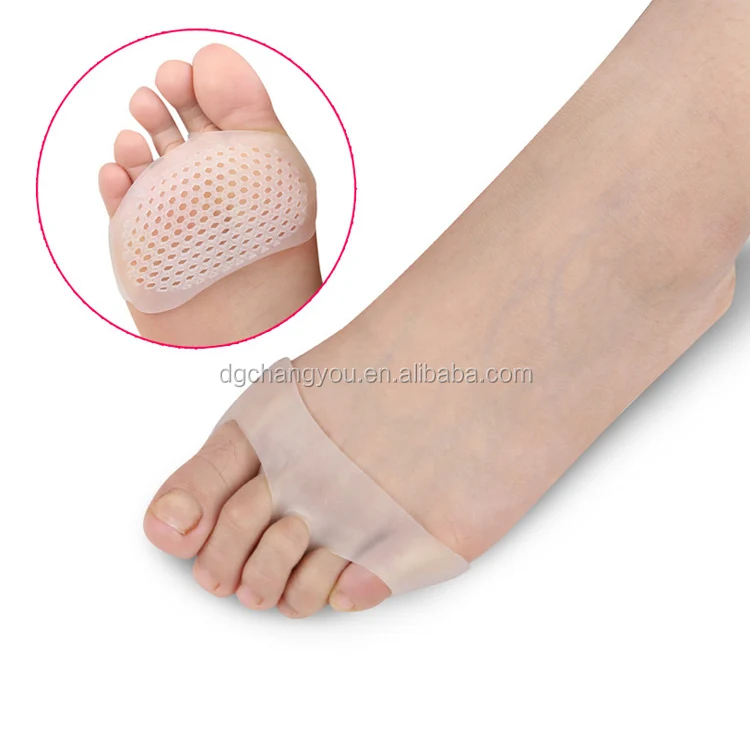ladies high heel shoes breathable silicone gel metatarsal feet toe sleeve protector relaxers