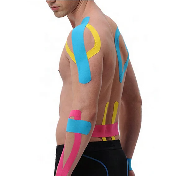 Basketball football high quality muscle joint precut kt tape kinesiology