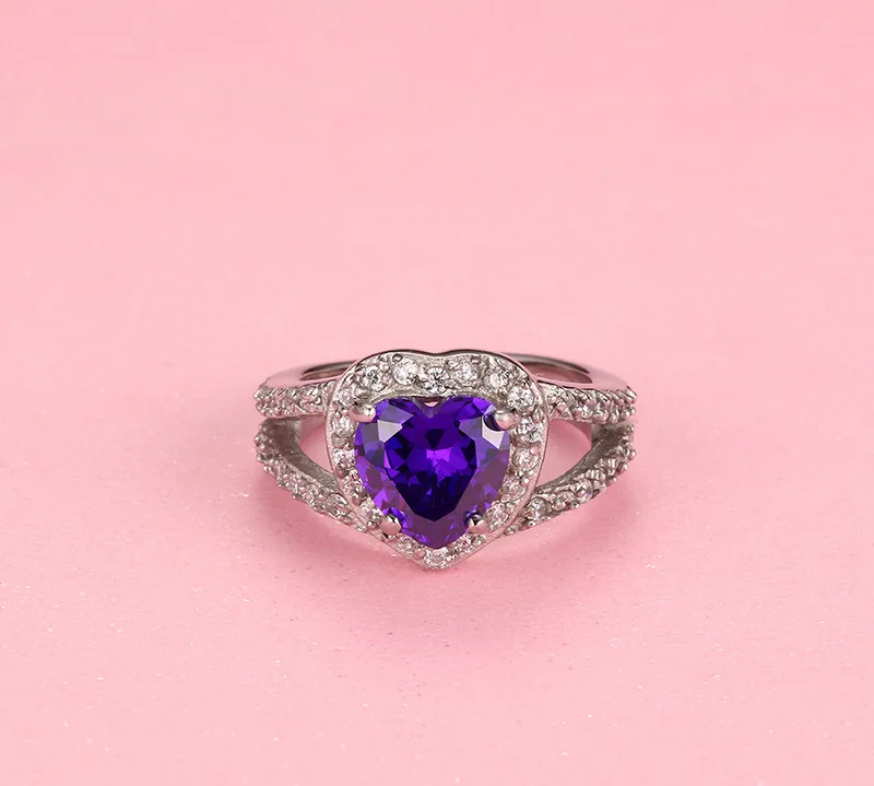 Fashion jewelry Wholesale Round Silver Diamond Drill Bit Engagement Gold Plated Ring