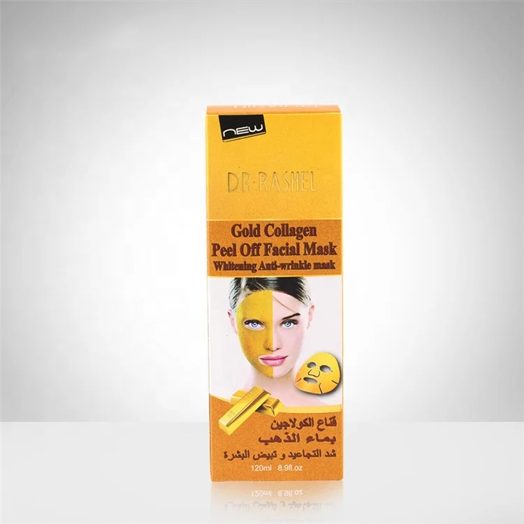 Dr.Rashel brand Gold Collagen Whitening Anti-wrinkle peel off facial mask