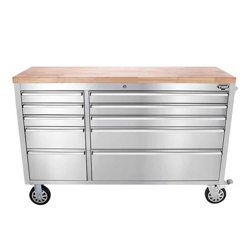 Stainless Steel tool Chest / Mobile Tool Cabinet Trolley / Metal Tool Cabinet