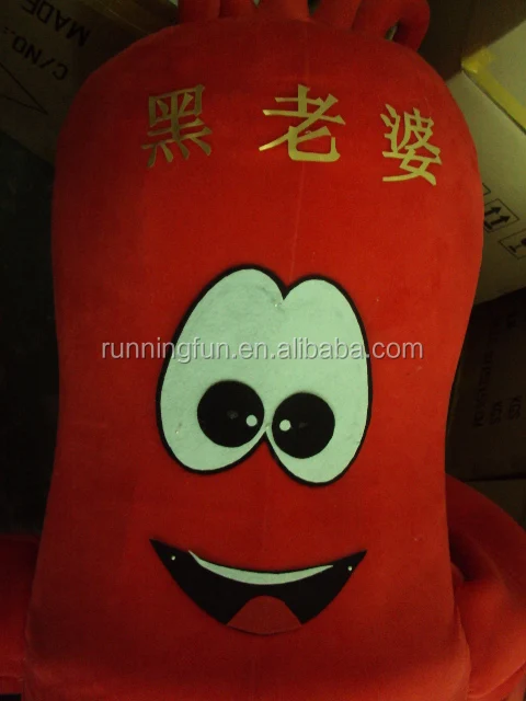 Running Fun CE Crayfish Lobster Customized Cartoon Character Cute Walking Mascot Costume Cosplay For Advertising