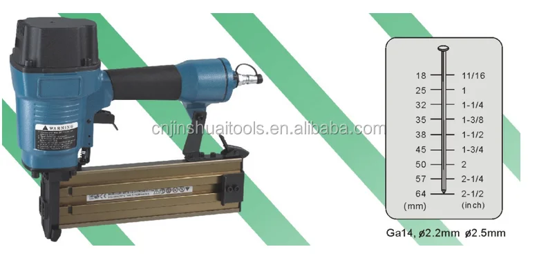 
Finish Nailer Gun Concrete T Nailers ST64 