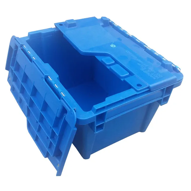 300*250*180mm small attached lid Plastic Packaging Boxes container crate
