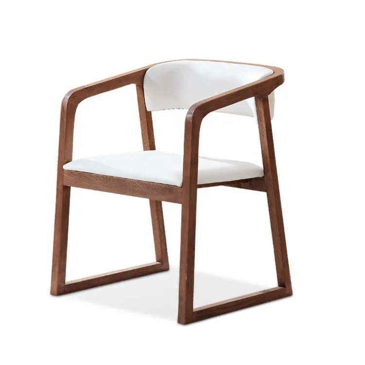 Japanese Style Cafe Restaurant Wood Dining Chair