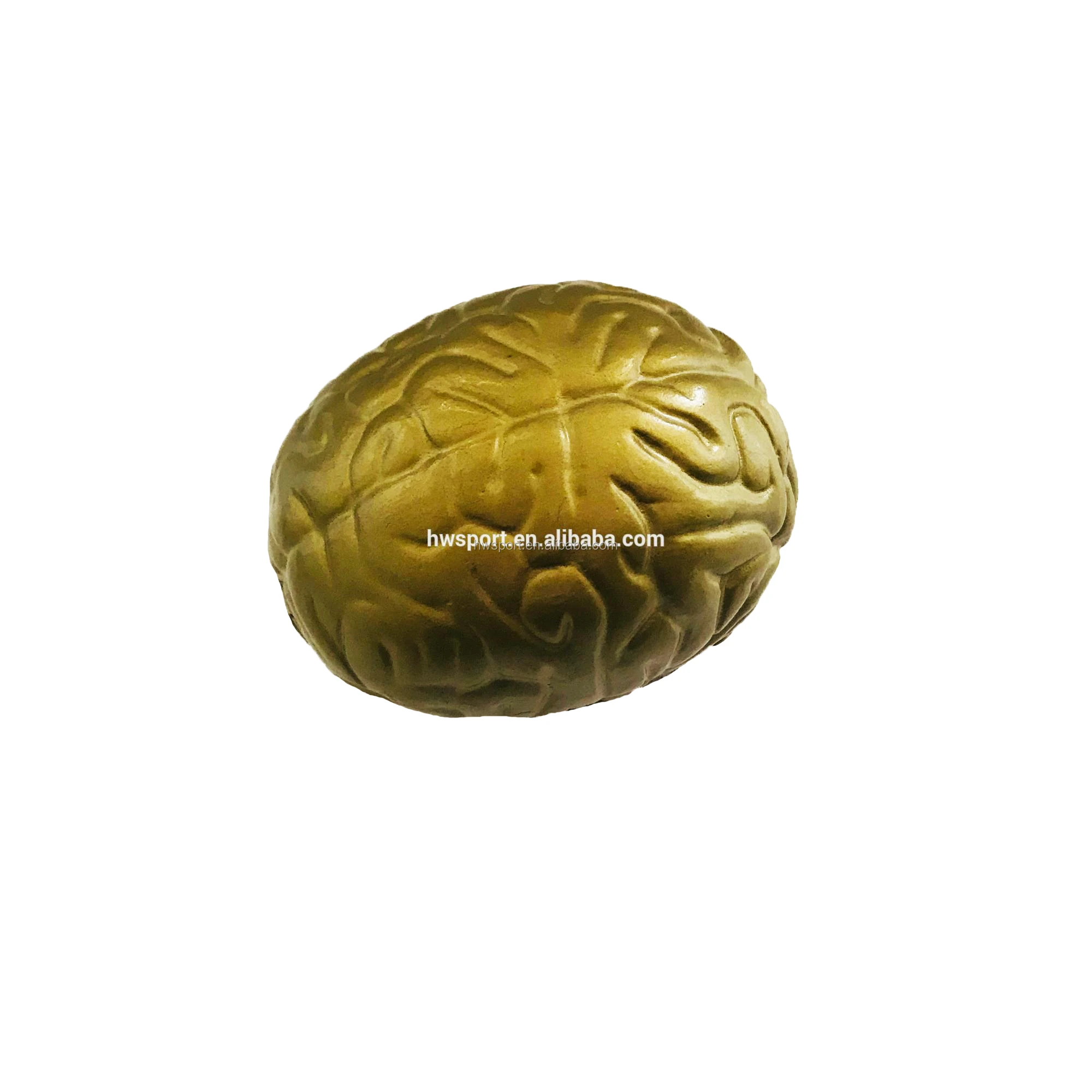 2021 hot selling pu brain soft toys promotional anti stress brain pu foam anti stress ball toys