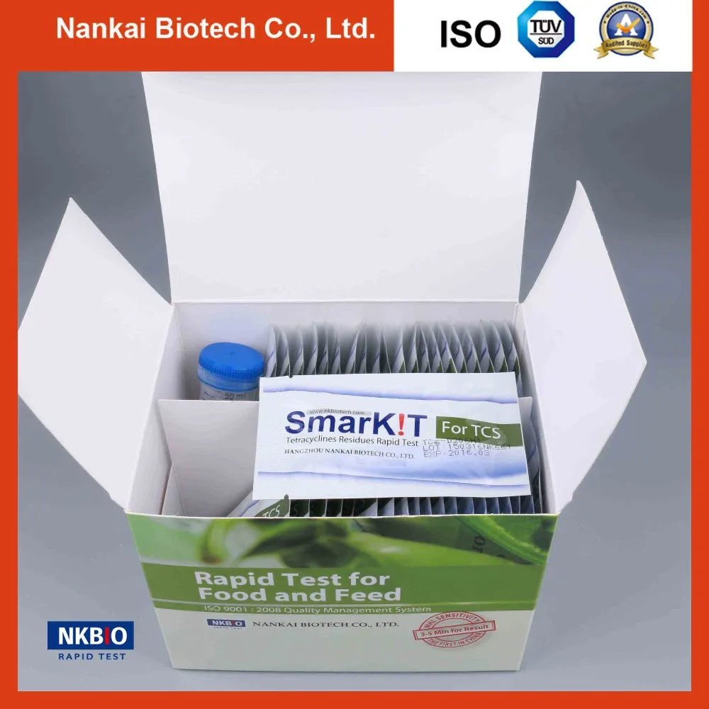 
Tetracycline Rapid Test Kit in Honey(Antibiotics residue test) 