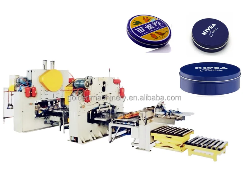 2-Piece cosmetic cream aluminium jar Making Machine/Production Line