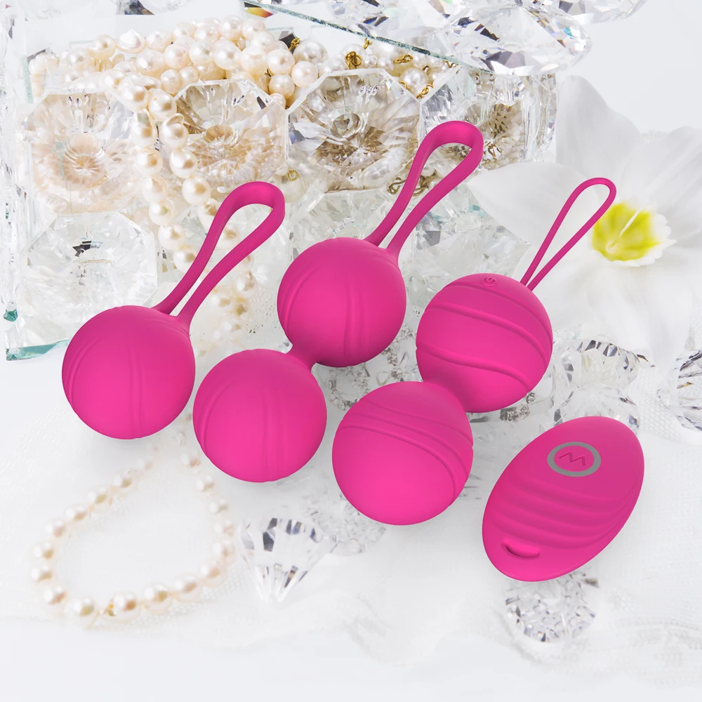 Top Wireless Remote Control Vibrating Eggs 10 Frequency Vagina Exercise Women silicone kegel  exercise ball sex toys for sale