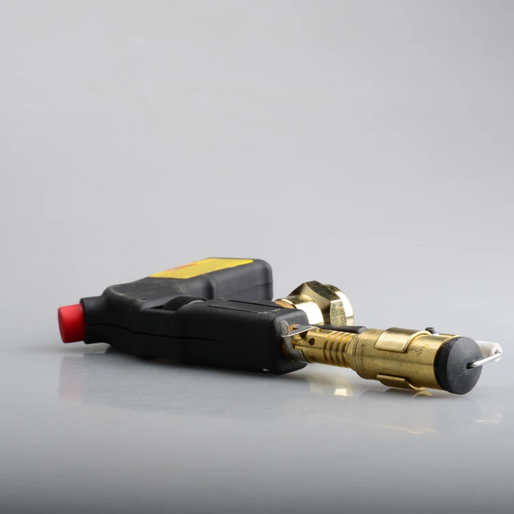 Cordless soldering butane gas camping torch flame guns