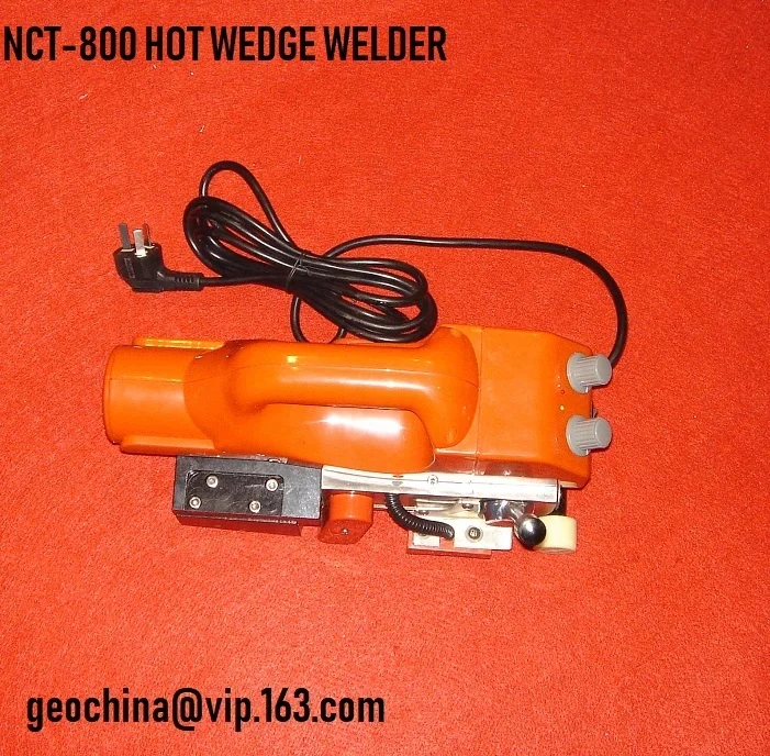 NCT 800 горячий клин сварочный аппарат 0,2 мм-1,5 мм геомембрана сварочный аппарат