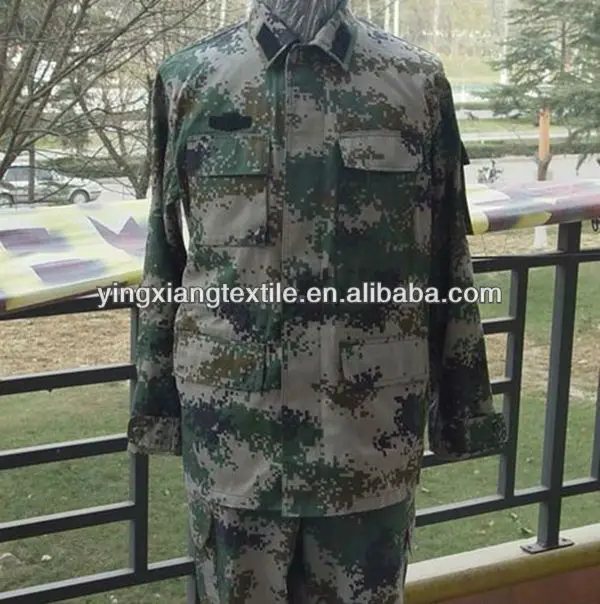 T65/C35 240 г/кв. М полихлопок камуфляжная ткань ripstop для армейской одежды