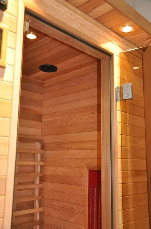 4 people luxury Sauna room wooden far infrared sauna cabin include Sauna Heater (KGT-JCS-04L)