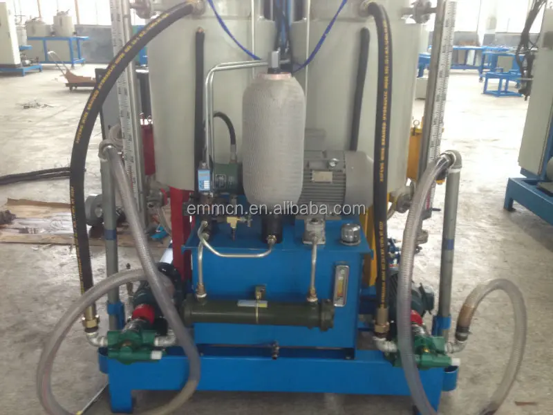 EMM105 Polyurethane foam insulation elastomer casting injection machine