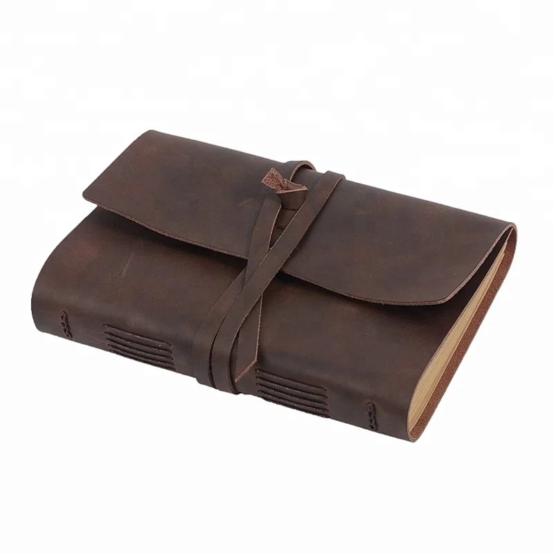 Ежедневный блокнот ручной работы из натуральной кожи с подкладкой для мужчин и женщин