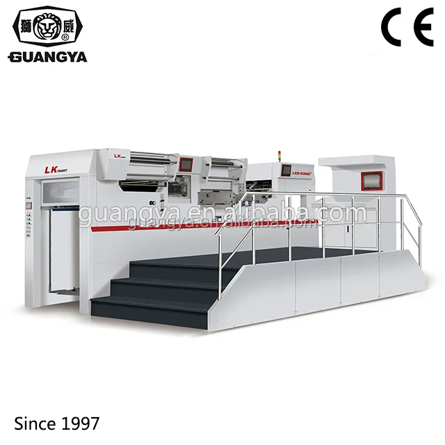 Новый Авто Высечки И Горячего Тиснения Фольгой Машины Для Гофрированных