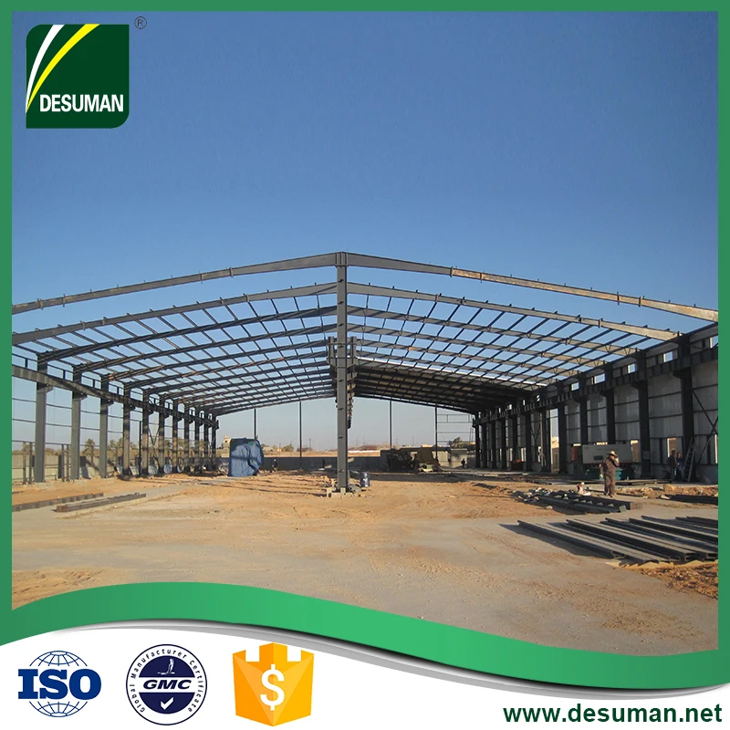 Guangzhou low cost metal structure prefab steel structure warehouse