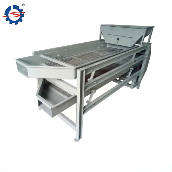 High capacity almond shell breaking machine