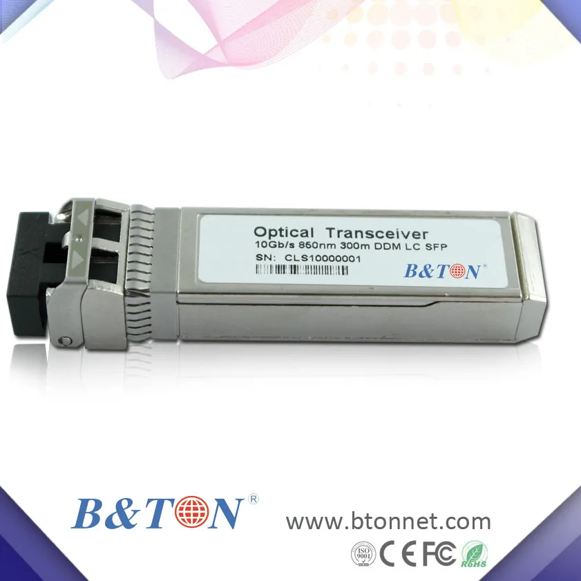 10g xfp sr SFP+ 10GBASE-SR оптического модуля стандарта sfp Передатчика и Приемника 300m 850nm MMF