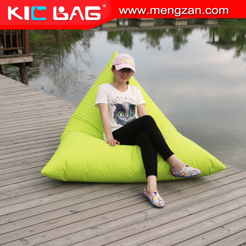 MOZAN outdoor deck bean bag chair fishing chair triangle shape bean bag cover