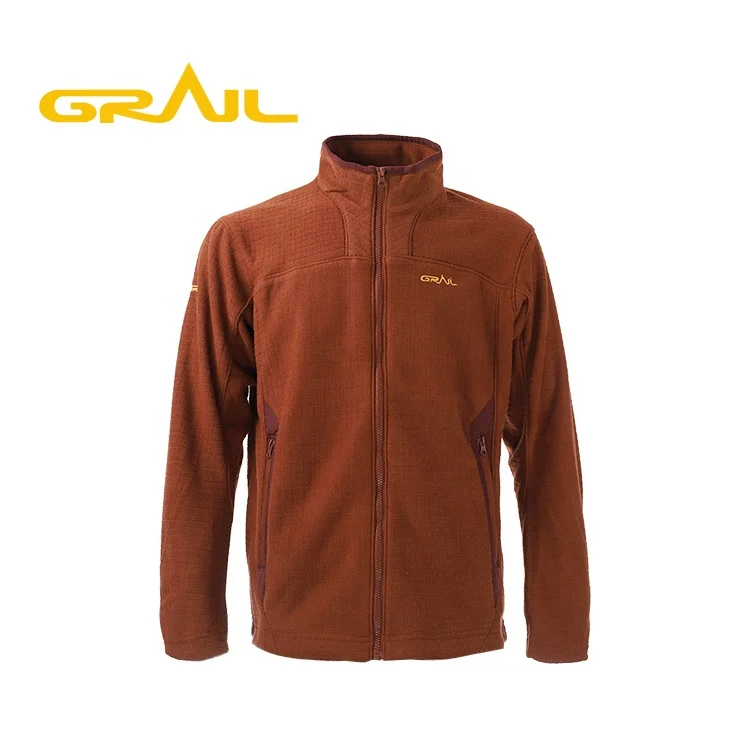 Fashion design winter windproof fleece jacket men for outdoor