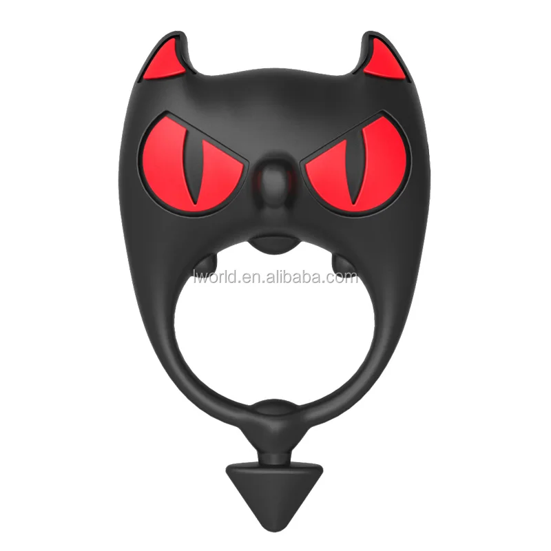 Devil design big cock man penis cock ring for men