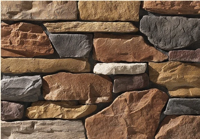 
Artificial Cultural Rock Face Exterior Decorative Stone 
