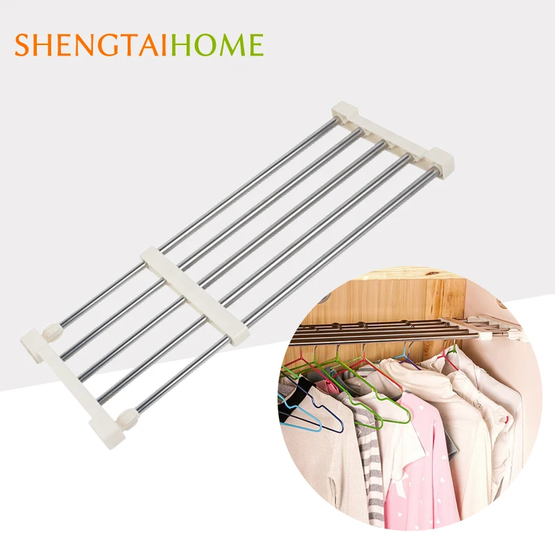 Wholesale Home Wardrobe Use Extendable Storage Shelf