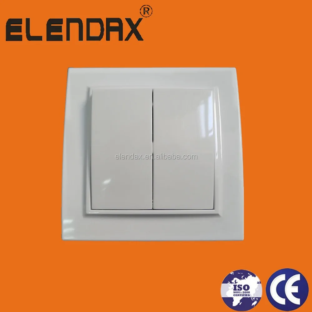 Power Supply ABS European Electric Wall Switch (F8002)