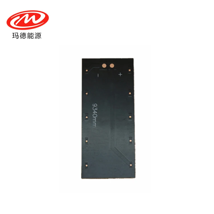 Thin Film Small Size 93*40*2.0mm 2.75V/0.69W Sunpower Solar Panel