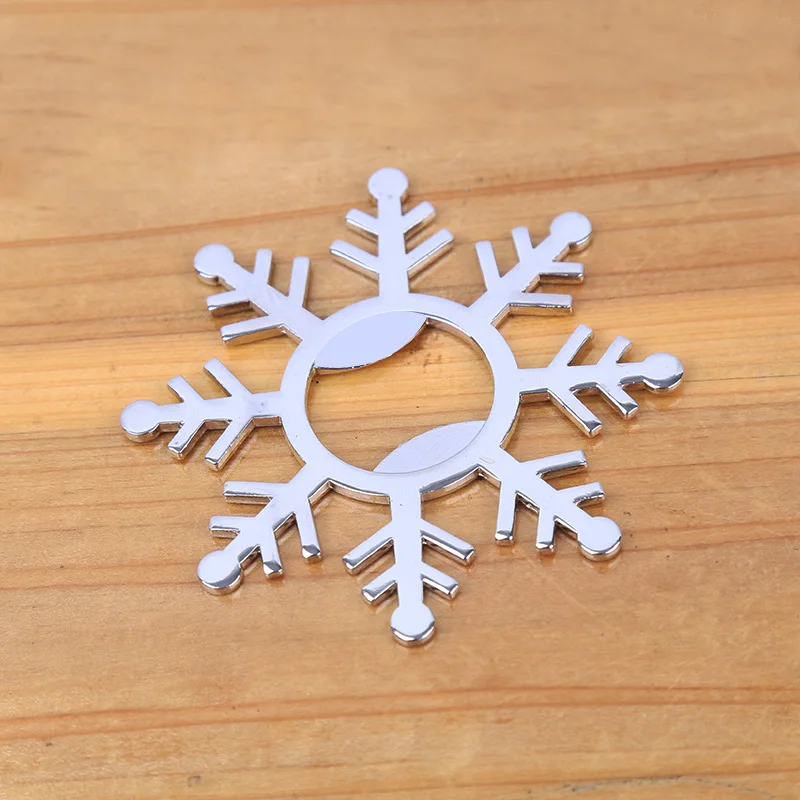 Wedding Gift Winter Theme Snowflake Bottle Opener