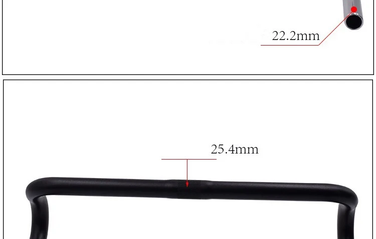 Wholesale Cheap Price Newest Design Bicycle bullhorn handlebars fixie gear bicycle Handle bar bike Handlebar 25.4mm