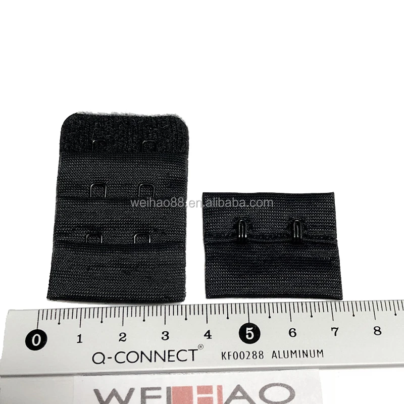 Lingerie bra strap hook clasps 6 hooks nylon bra extender for underwear /Lingerie clasp