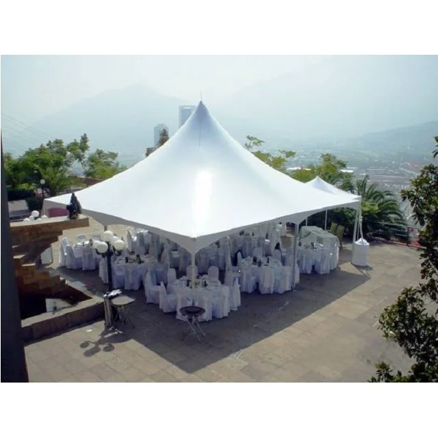6x6 8x8 10x10 Outdoor Wedding Party Pagoda Tent With Steel Pipe Frame Tent