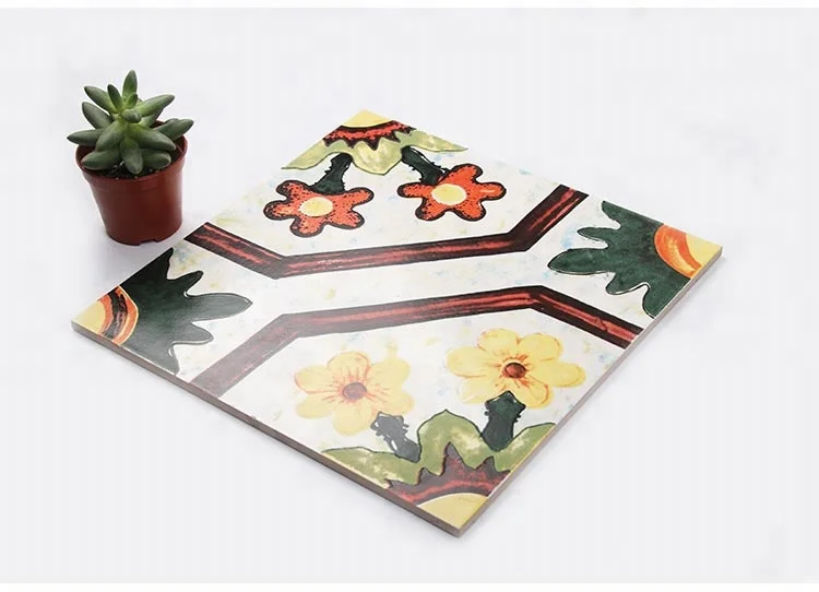 200x200mm Decorative Building Materials Handmade Moroccan Cement Tile