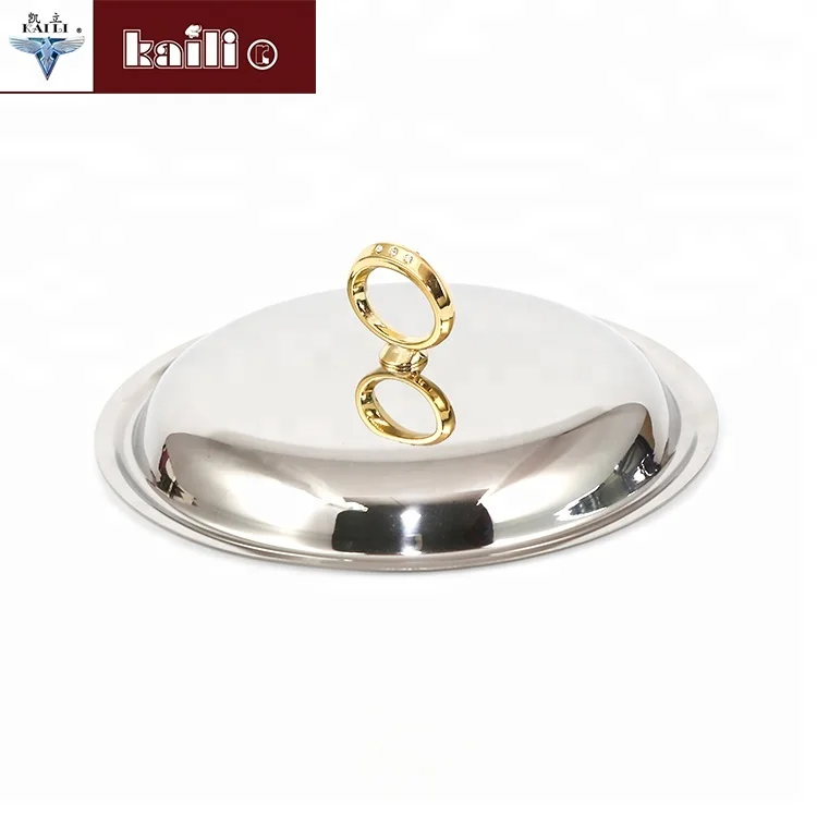 Hotel restaurant round design buffet server dish chafing