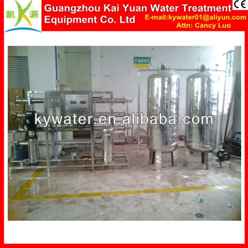 full automatic hot sell 2000dph ro pure drinking water filter machine