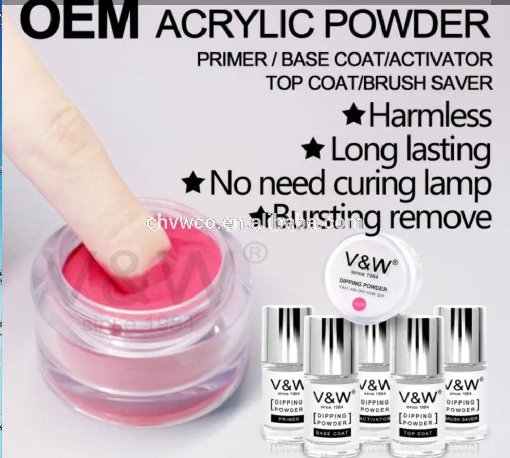 beauty trending 2020 colored acrylic powder bulk nail kit 500 colors