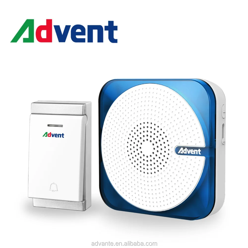 Wireless Home Alarm Cordless Battery Doorbell Chime Welcome Door Bell