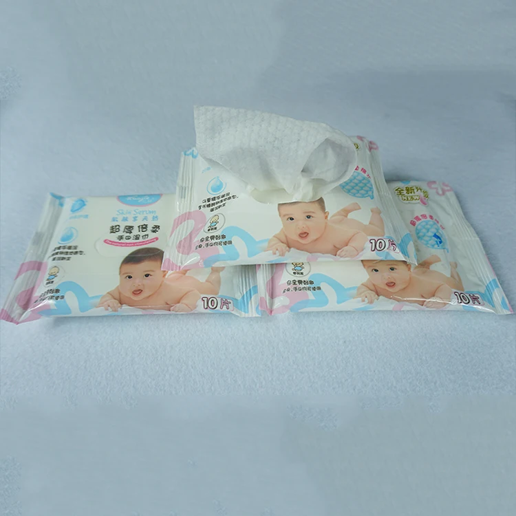 Надежный и хорошо теплее Органические детские влажные салфетки с индивидуальной упаковки