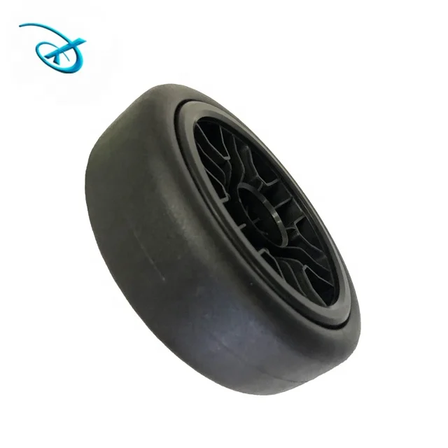 8 inch lawn mower plastic wheel for garden cart hand truck trolley