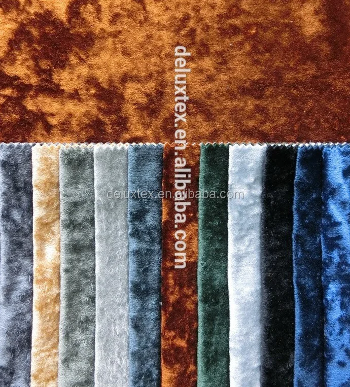 
ITALY VELVET 290GSM textiles used for curtain fabric 