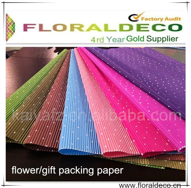 
Wholesale Printing Gift Bouquet Florist Xmas Festival Wrapping Packing Paper Sheet 