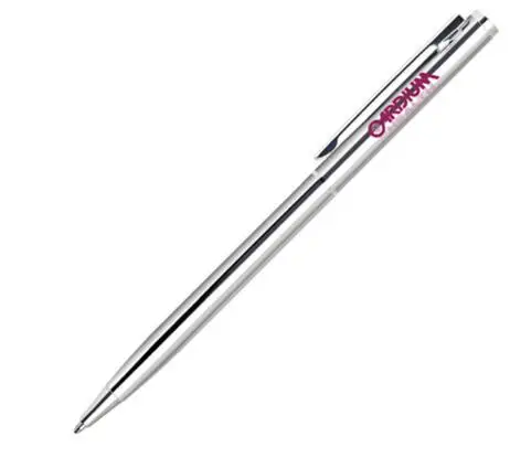 High quality custom promotional slim metal pen